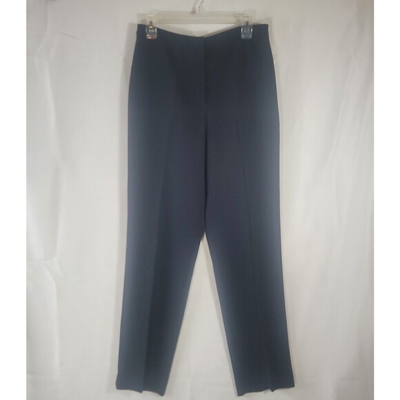 Jones New York Pants - VTG Jones New York Women's Size 8 Black High-Waisted Straight Leg Dress Pants